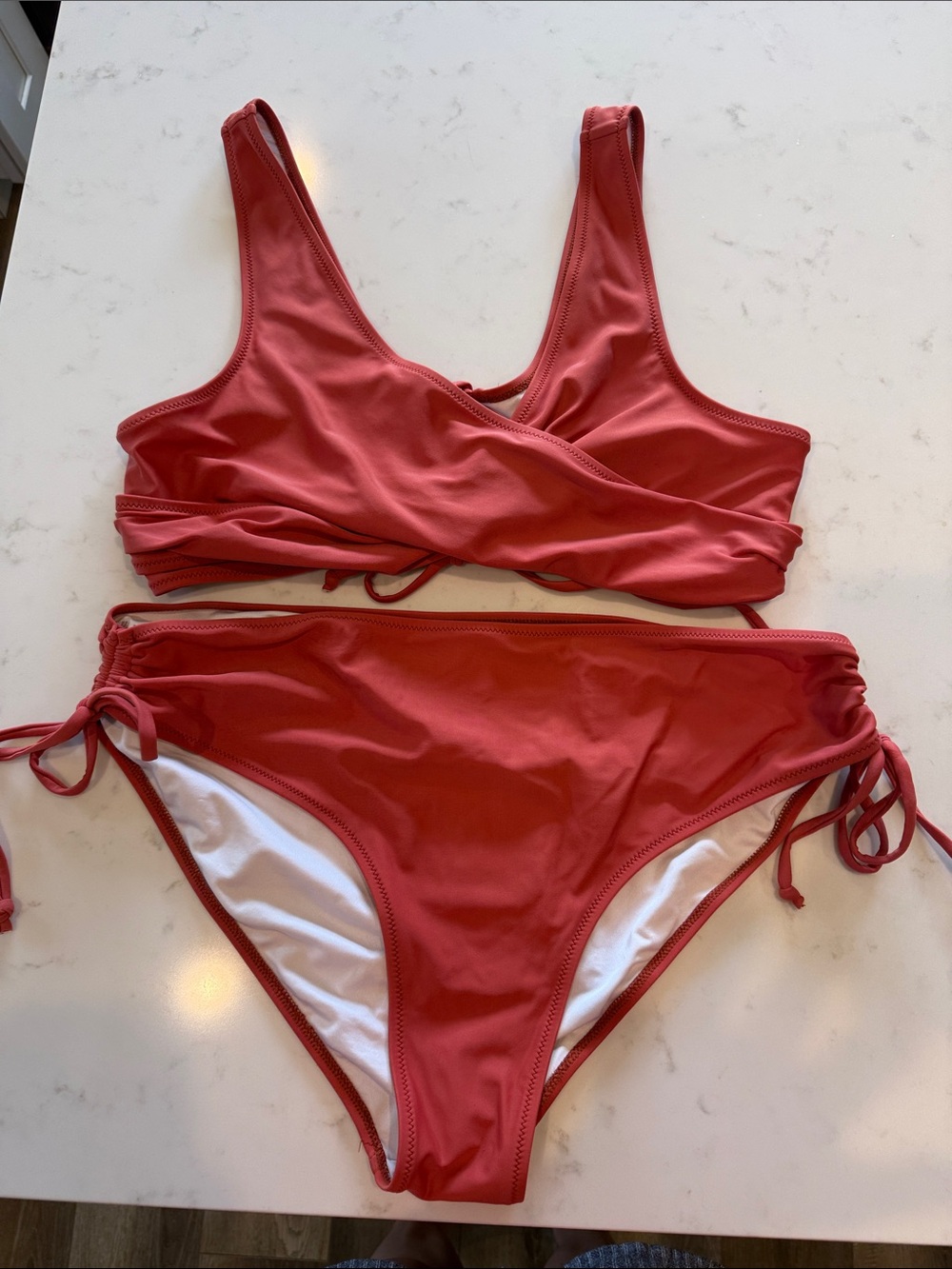 Beachsissi Coral Two-Piece Bikini Set